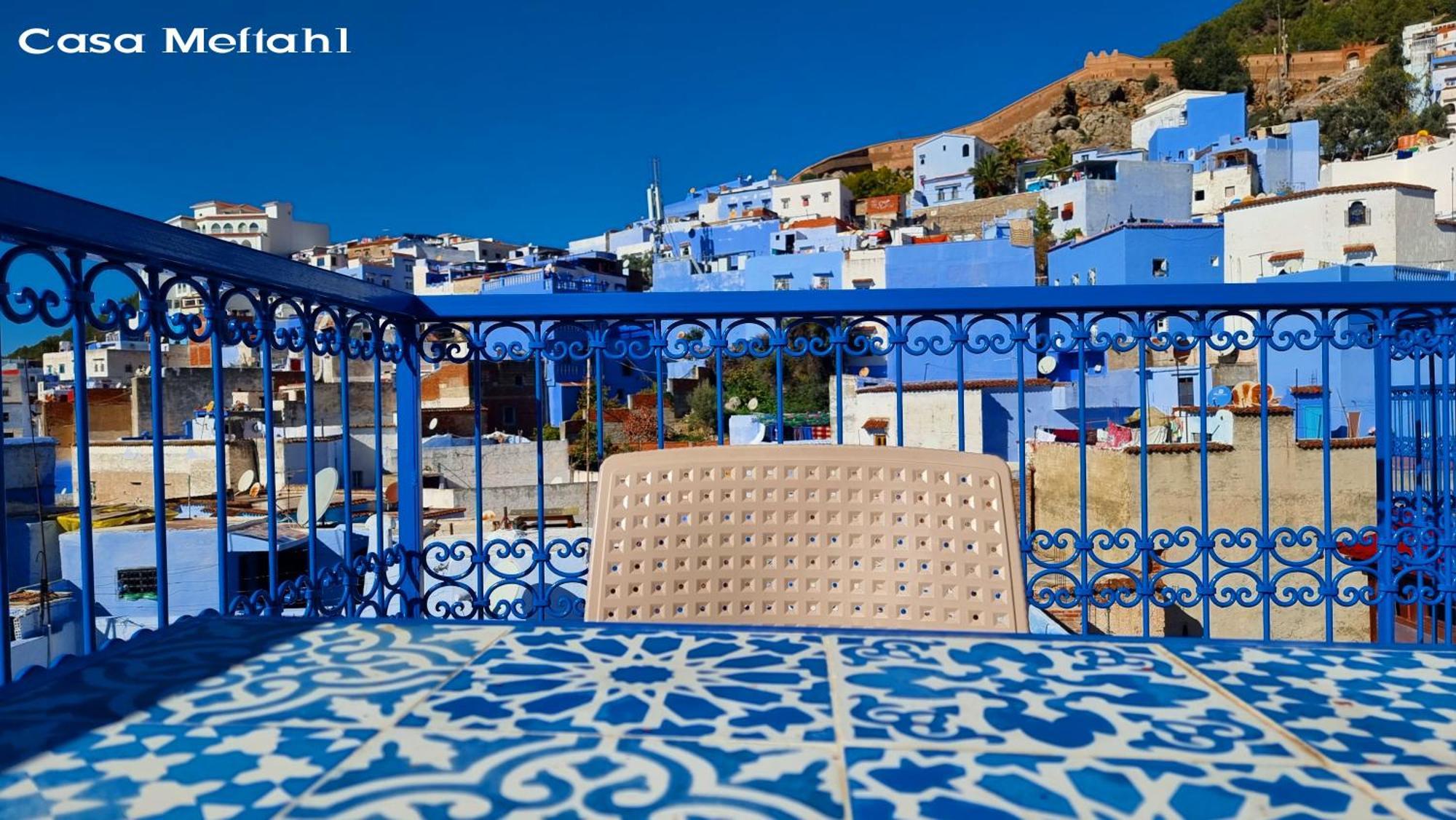 Casa Meftah Blue Apartment Chefchaouen Exterior foto