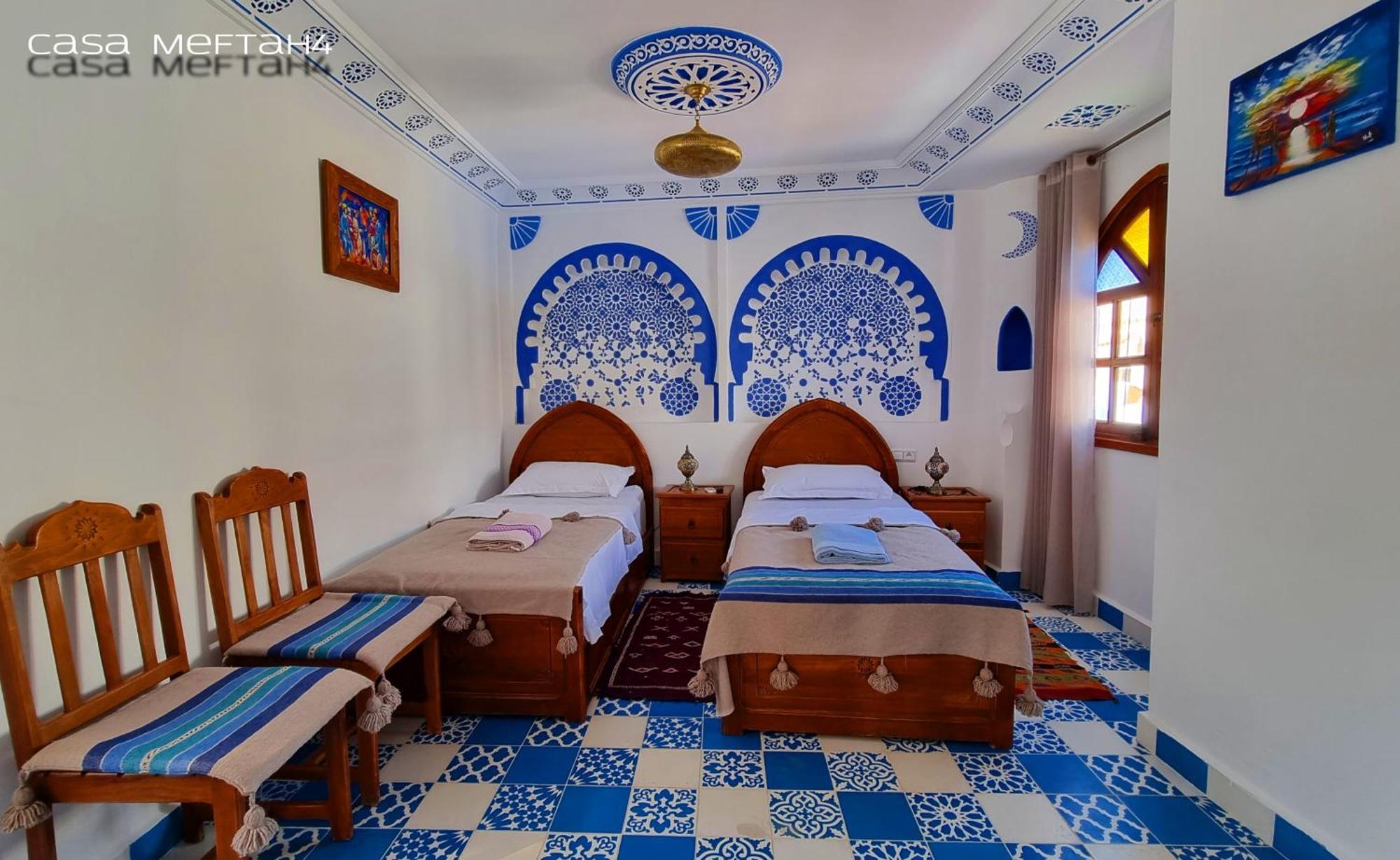 Casa Meftah Blue Apartment Chefchaouen Exterior foto