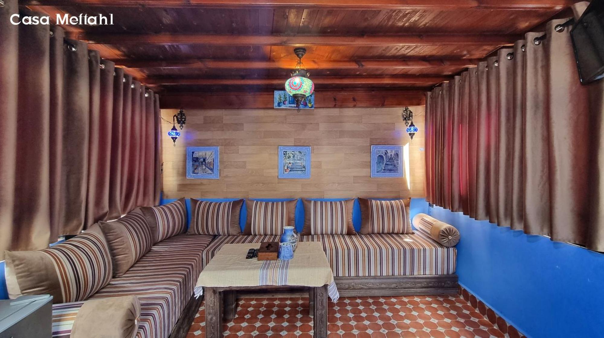 Casa Meftah Blue Apartment Chefchaouen Cameră foto
