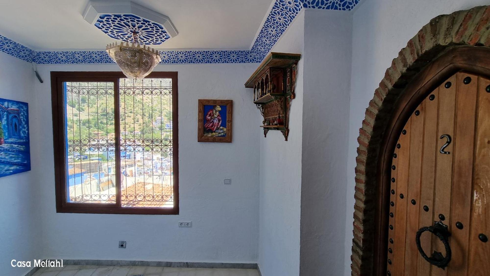 Casa Meftah Blue Apartment Chefchaouen Cameră foto