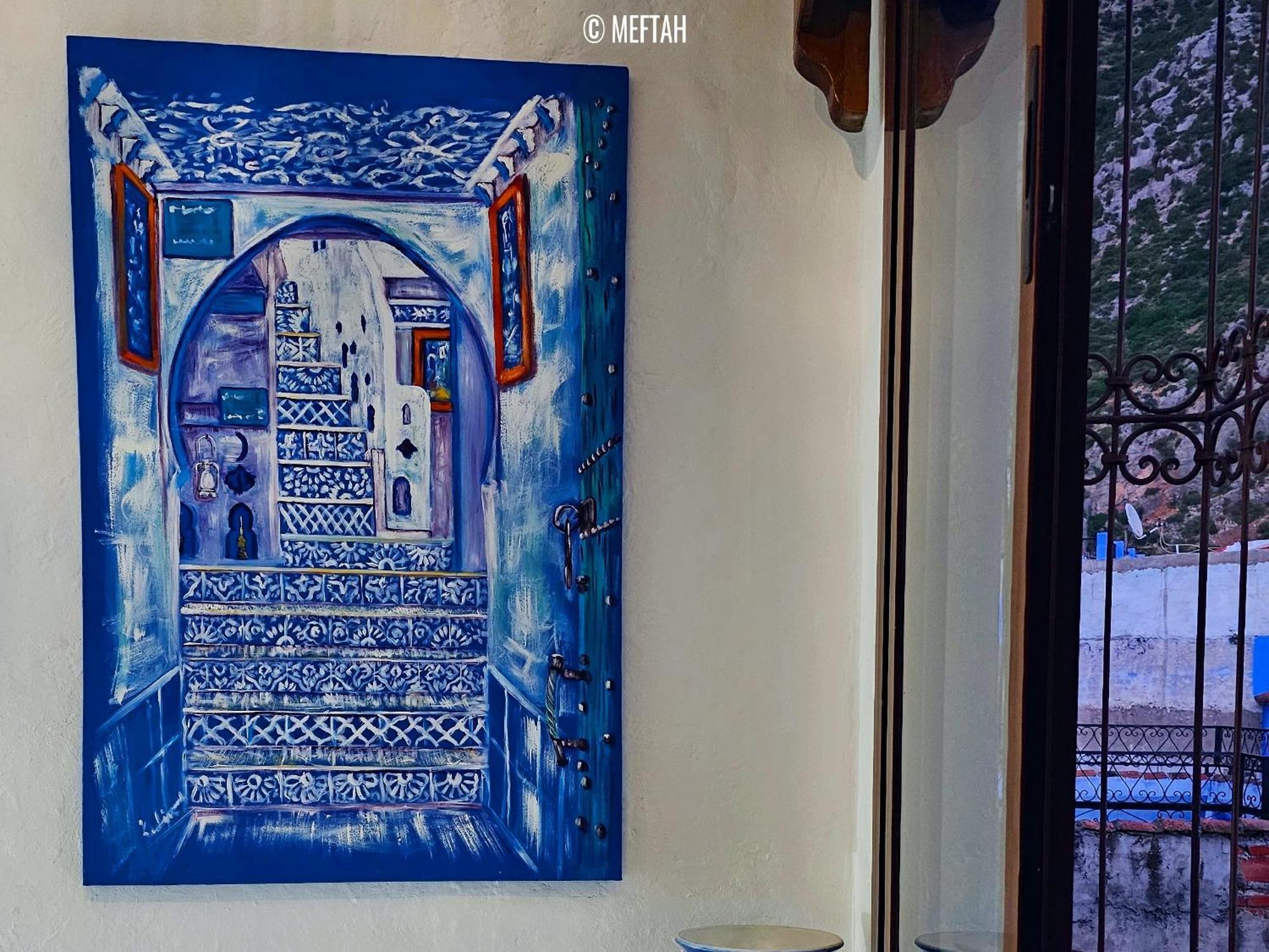 Casa Meftah Blue Apartment Chefchaouen Exterior foto